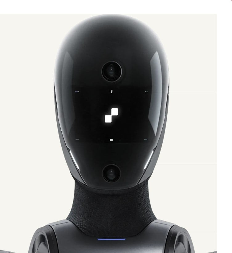 Head section of Figure 2 humanoid robot by Figure AI <a href=